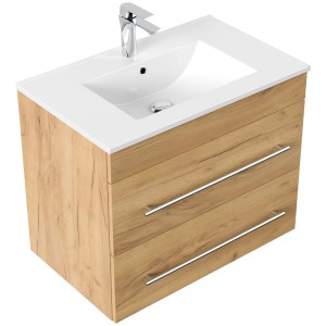 Posseik Badmöbel Artemis 750 Eiche Gold