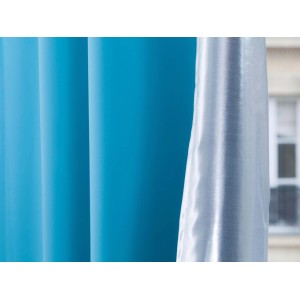 Moondream Wärmeschutz Fertigfutter Bi-Cool Silber, 240x135cm, für Fenstervorhänge.