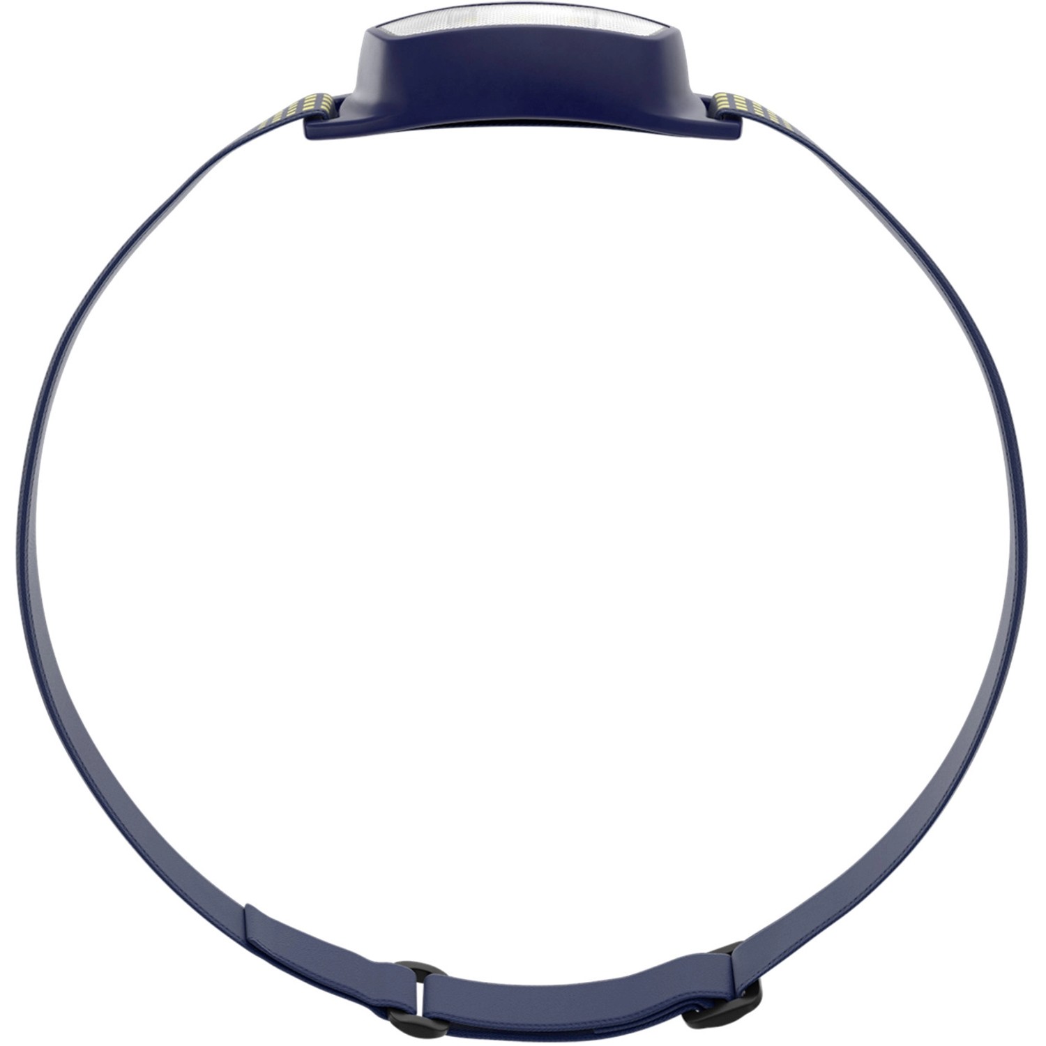 Energizer Compact Sport Kopflampe, blau, mit verstellbarem Kopfband und Batterien.