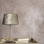 Marburg Vliestapete Hailey Uni Beige-Braun an Wand, mit Lampe. Dekorative Tapete mit matter Glanz Optik.