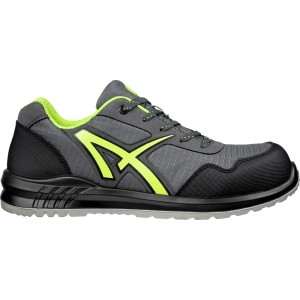 Albatros Sicherheitshalbschuh Drifter Green Low S1P, grau-grün, Größe 44. Arbeitsschuh mit Fiberglaskappe.