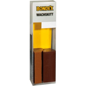 Bondex Wachskitt Buche-Esche, 2 Farben zum Ausbessern von Holzoberflächen.