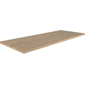 Flex-Well Arbeitsplatte Cosmopolitan Eiche, 150,5 cm breit, für die Küche.