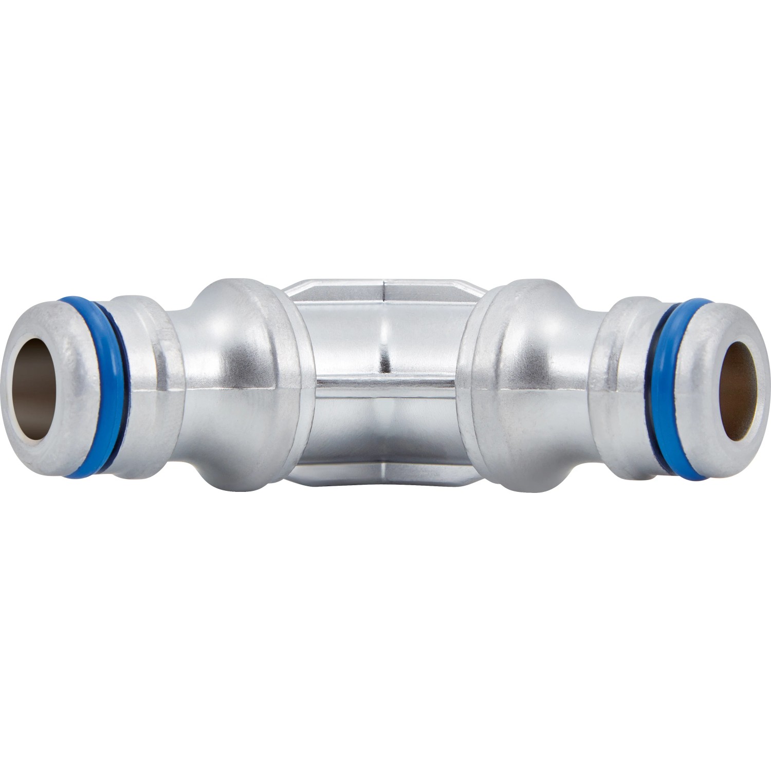 LUX Y-Stück aus Metall, Schlauchabzweigung für zwei Gartenschläuche.