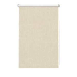 Beiges Verdunklungsrollo von Wohnidee, 45x150 cm, für Fenster.