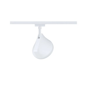 Paulmann LED-Schienenspot Arena, signalweiß, für URail-Schienensysteme, neutralweißes Licht.