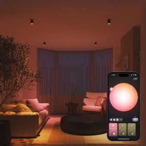 Philips Hue Starter Kit Essential Hue Bridge inkl. 3 Leuchtmittel GU10 & Dimmer