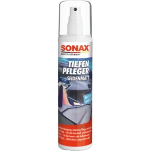 Sonax Tiefenpflege Seidenmatt 300ml für Auto Kunststoff & Gummi. Reinigt, pflegt und schützt.