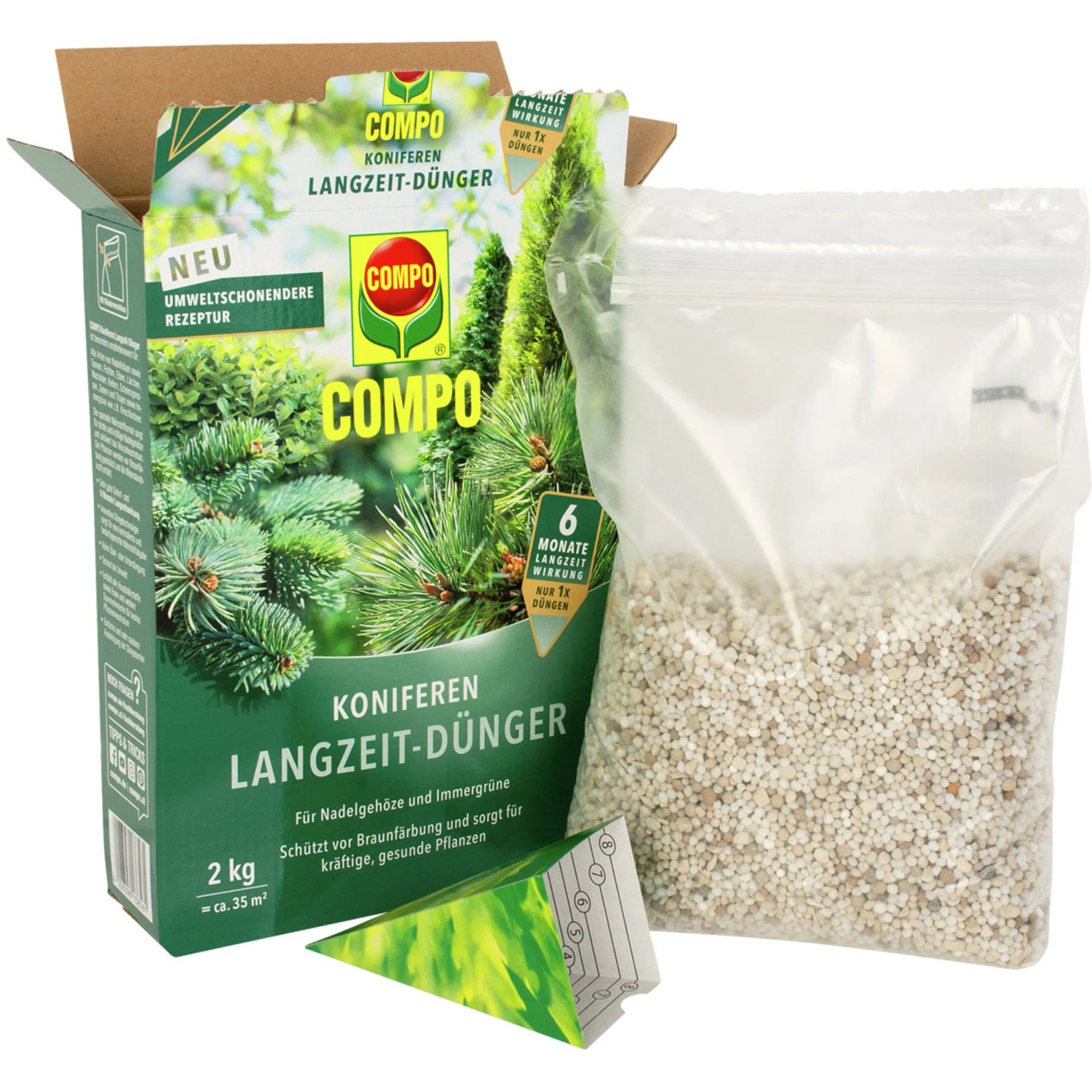 koniferen düngen womit Purgrün Thuja-Dünger 1 kg