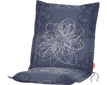 kaufen OBI ca. Garden Auflage bei Blau zu Xora Blume 100x48x8 Siena cm Sessel