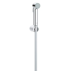 Grohe QuickFix Brauseset Vitalio Trigger Spray, Chrom Handbrause mit Halterung und Schlauch.