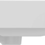 Ideal Standard Connect Air Handwaschbecken, 55x46 cm, Weiß mit Hahnloch und Überlauf