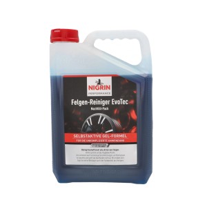 NIGRIN Felgenreiniger EvoTec 3L für Stahl- & Alufelgen. Reinigt Bremsstaub und Schmutz selbsttätig.