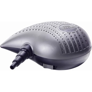 Heissner Aqua Craft Eco 3.300 Teichpumpe für Filter & Bachlauf, grau.