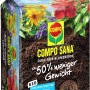 Sack Compo Qualitäts-Blumenerde mit ca. 50% weniger Gewicht, 40L.
