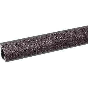 Kaindl Wandabschlussleiste Granito Anthrazit, 300cm, für Arbeitsplatten.