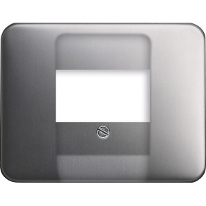 Busch-Jaeger TAE-Abdeckung Alpha Nea Platin für Telefondosen.