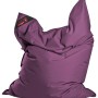 Sitting Point Sitzsack Big Foot Scuba, 380 l, Aubergine. Bequemer, großer Sitzsack für Innen- und Außenbereich.