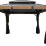 Sojag Pavillon Fontana 289x363 cm mit Moskitonetz und Stahlblechdach.