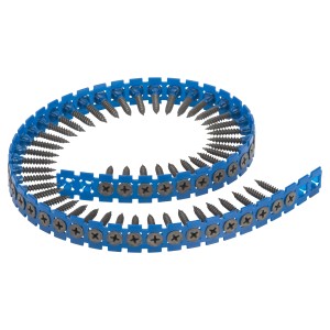 Bosch Schraubenband mit Grobgewinde, 3,9x35mm, PH2, 1000 Stück, für Gipskartonplatten.