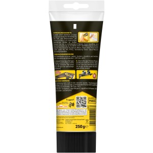 Pattex Montagekleber, Kleben statt Bohren, 250g Tube, weiß. Ideal zum Kleben im Innen- und Außenbereich.