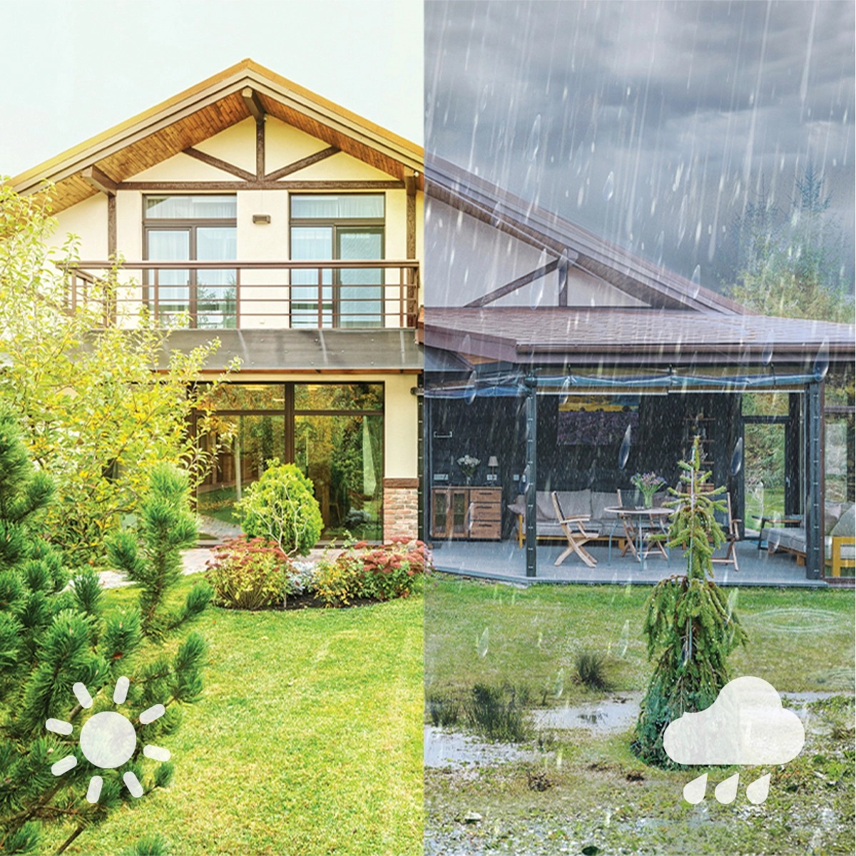 Philips Solar Wandleuchte Outdoor - 1,5W IP44 Wetterfest In Schwarz