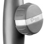 Detailaufnahme: Push-Up Mechanik des Schneider Balkonschirm Aquila, grau.