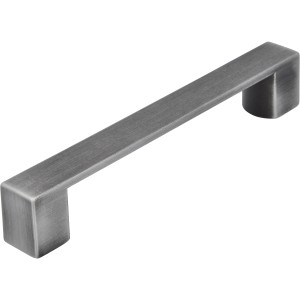 Siro Möbelgriff 2157, Eisenfarbig Antik, Lochabstand 128mm, Metall