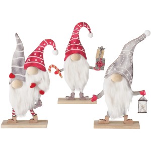 Boltze Figur 3-fach sortiert Mehrfarbig