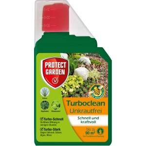 Protect Garden Turboclean Unkrautfrei 500ml: Unkrautbekämpfung im Beet, schnell & effektiv.