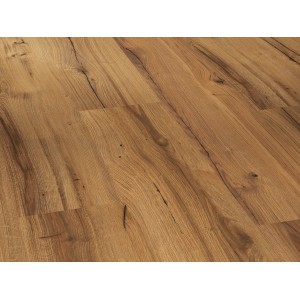 Wasserfestes Laminat Parador Basic 400 in Eiche History Optik, geeignet für Fußbodenheizung.