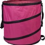 Pinkfarbener Gartensack Pop-Up (85 l) aus Polyester zum Sammeln von Gartenabfällen.