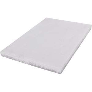 Terrassenplatte in Schieferoptik, creme-weiß, 60x40 cm, aus robustem Beton.