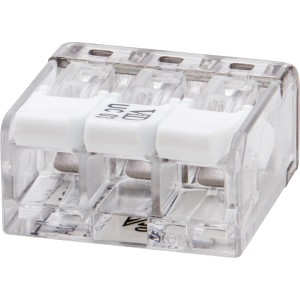 Hebelklemme UC03, 3-polig, 10er-Pack, für sichere elektrische Verbindungen.