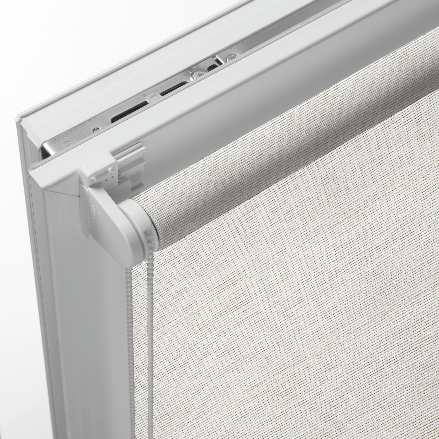 Gardinia EasyFix Rollo, 100x150 cm, weiß, zur einfachen Montage am Fenster.