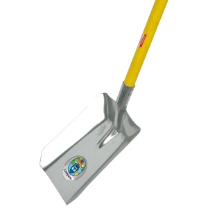 Sonneck Kinder-Universalschaufel mit gelbem Stiel, 80 cm, für kleine Gartenhelfer.