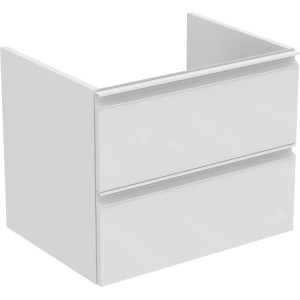 Ideal Standard Connect E Waschtisch-Unterschrank, weiß, mit zwei Auszügen.