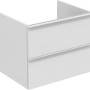 Ideal Standard Connect E Waschtisch-Unterschrank, weiß, mit zwei Auszügen.
