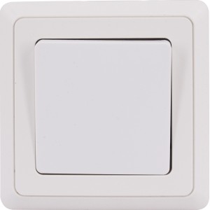 Weißer A/W-Schalter (4er-Set) für Unterputzmontage im Innenbereich.