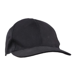 Schwarze Hans Schäfer Workwear Cap aus Baumwolle für Arbeit und Freizeit.