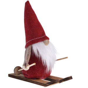 Dekofigur Zwerg Filz 13 cm 3-fach sortiert