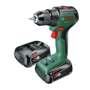 Bosch 18V Akku-Bohrschrauber UniversalDrill mit Akku und Koffer.