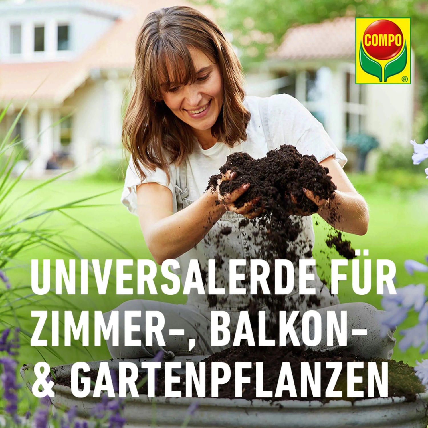 Compo Qualitäts-Blumenerde ca. 50 Prozent weniger Gewicht 1 x 40 l_4