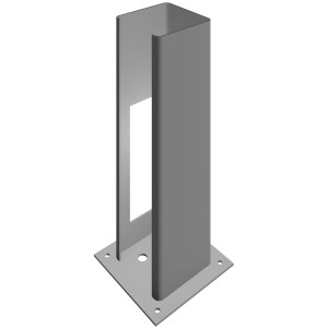 Elephant Stellfuß Country Line 40 cm x 16,5 cm x 16,5 cm