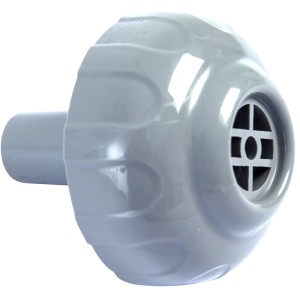 Bestway Sieböffnung für Pool Einlass (32 mm), Ersatzteil aus Kunststoff, grau.