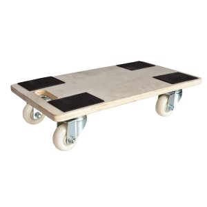 OBI Transportbrett TE-500, rechteckig, mit Rollen für bis zu 500 kg Last.