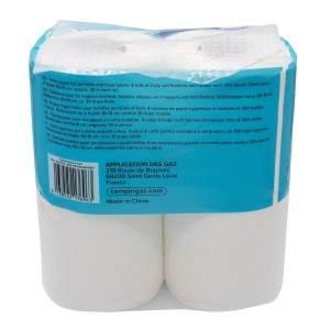 Campingaz Toilettenpapier Soft, 4 Rollen Spezialpapier für Campingtoiletten.