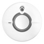 Weißer, kabelloser Yale Rauchsensor Smart Alarm für Alarmanlagen.