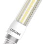 Osram LED-Lampe E14, T-Form, klar, dimmbar, 7,5W, warmweißes Licht.