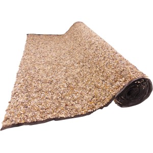 Ubbink Steinfolie Classic Natur, 0,6 x 1,50 m, zur Teichrandgestaltung und Bachläufe.